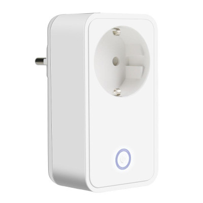 Ổ cắm thông minh WiFi FEBITE FBE1 10A Hỗ trợ cắm điện thoại thông minh Công tắc hẹn giờ & điều khiển từ xa Hoạt động với Amazon Alexa