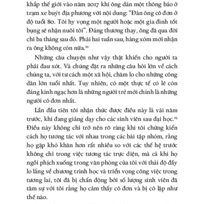 Thế Kỷ Cô Đơn - Xích Lại Gần Nhau Trong Một Thế Giới Ngày Càng Xa Cách_TRE