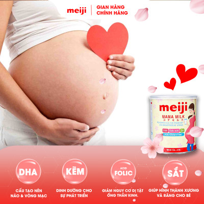 Combo 1 Hộp Thực phẩm Bổ Sung Meiji Mama Milk Và 1 Hộp Sản Phẩm Dinh Dưỡng Công Thức Meiji Growing Up Formula Ezcube
