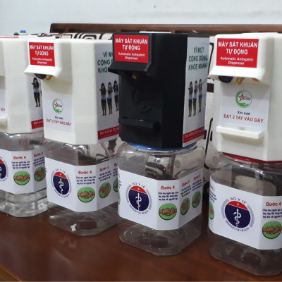 Máy phun dung dịch sát khuẩn tự động không chạm MSK02 (hàng chính hãng)