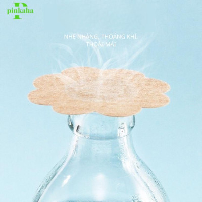 Miếng Dán Ngực Giấy Túi 10 Miếng Dán Ngực Chống Lộ Ti Khoe Vòng 1 Quyến Rũ  023