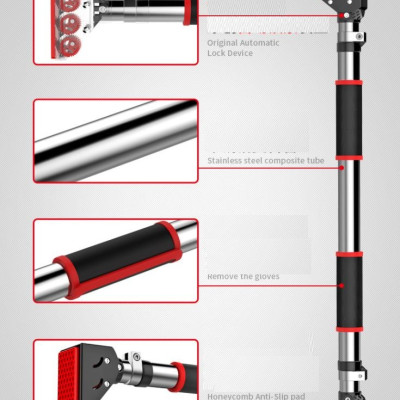  Xà đơn treo tường, gắn cửa điều chỉnh 72cm - 105cm và 93cm-140cm nặng 2kg, 2.5kg(tặng găng tay tập xà dày)
