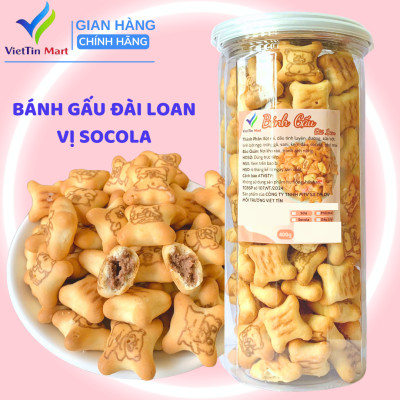 Bánh Gấu Nhân Kem VIETTINMART 500G