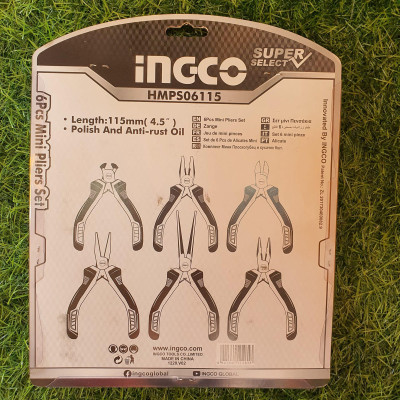 BỘ KÌM MINI LÀM TRANG SỨC 6 CHI TIẾT INGCO HMPS06115 - HÀNG CHÍNH HÃNG