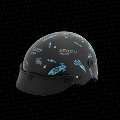 Mũ bảo hiểm trẻ em hoa văn NÓN SƠN chính hãng APE-ĐN119