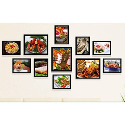 Bộ tranh ảnh treo tường thế giới đồ ăn 2 KA195