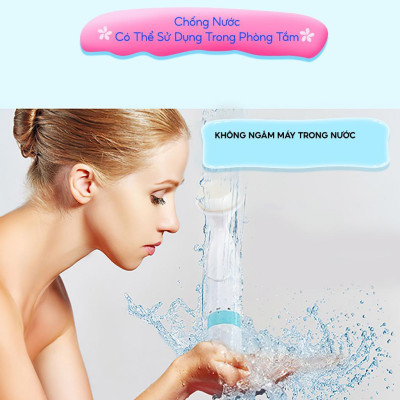 Máy mát xa rửa mặt kết hợp làm sạch Half Horse. Làm sạch sâu và tăng cường tuần hoàn máu giúp da sáng đẹp (Có hàng)