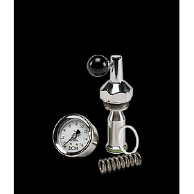 ECM E61 Flow Control Kit - Stainless Steel Mushroom White Gauge - Hàng nhập khẩu