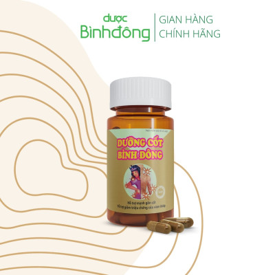 Dưỡng Cốt Bình Đông - Giúp giảm đau thần kinh tọa, giảm đau nhức xương khớp - hộp 60 viên nang