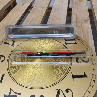 Ốp che (bảo vệ) kim đồng hồ treo tường giúp kim không bị cong khi vận chuyển