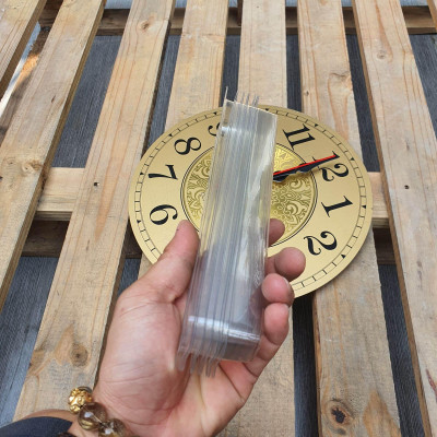 Ốp che (bảo vệ) kim đồng hồ treo tường giúp kim không bị cong khi vận chuyển