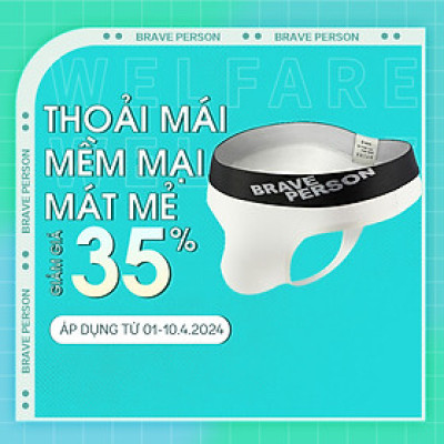 Quần Lót Nam Lọt Khe Sexy Brave Person B1177 - Thiết Kế Cá Tính Tôn Lên Vẻ Nam Tính - Chất Liệu Mềm Mại, Thoáng Mát, Kháng Khuẩn, Phù Hợp Mặc Khi Luyện Tập Thể Thao