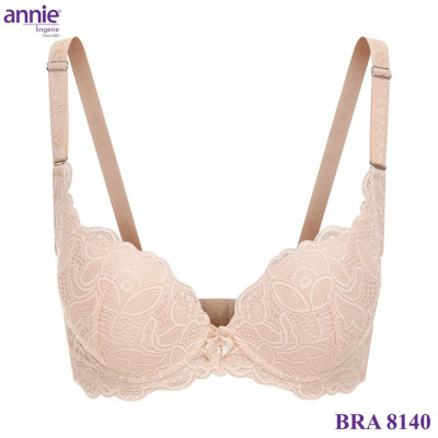 Áo ngực ren 3 móc tạo dáng lưng thon annie Bra 8140, mút dày nâng ngực gợi cảm, sang trọng, thoáng mát, thoải mái dễ mặc