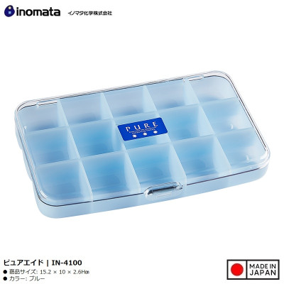 Hộp đựng thuốc chia ngăn Inomata Pure Aid - Hàng Nội Địa Nhật Bản