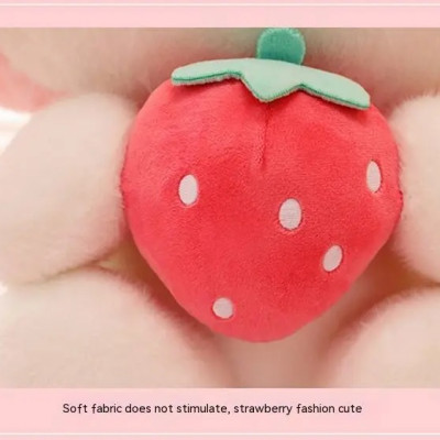 Gấu bông Melody ôm dâu đáng yêu - Size từ 30cm đến 85cm - Quà tặng gấu bông Kuromi mềm mại cao cấp - Gối ôm cho bé.