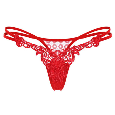 Quần lót thêu hoa nữ co giãn sexy tback