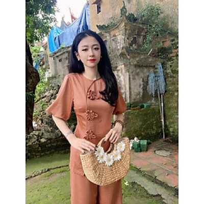 Đồ Lam Nữ Đi Chùa SJ18 SIÊU PHẨM THIẾT KẾ KINGFASTION