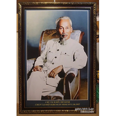 Ảnh Chủ tịch Hồ Chí Minh-chụp trong điện Kremlin - Matscova -NGA - tháng 10-1957