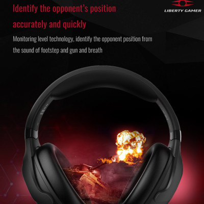 Tai nghe chuyên nghiệp dành cho game thủ Takstar Flit Black. Hàng chính hãng