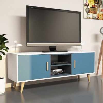 Kệ gỗ tivi đẹp cho phòng ngủ gia đình SMLIFE Tentree