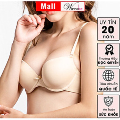 Áo ngực mút dày t-shirt Wannabe AN321 thun lạnh trơn dễ mặc