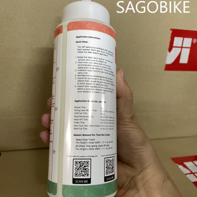 Chai vá lốp Stop&go / Keo tự vá lốp Stop và go / Chai keo tự vá lốp Stop and go hàng chính hãng, nhập khẩu Mỹ