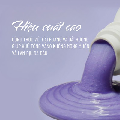 Dầu Xả Tím Khử Vàng Goldwell KMS ColorVitality Blonde Dưỡng Ẩm Và Giữ Màu Tóc Tẩy