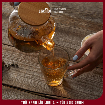 Trà Xanh Lài Loại 1 - Trà Pha Chế - Pha Trà Sữa, Trà Trái Cây - Túi 500 Gram