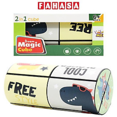 Rubik 3D Biến Hình Khủng Long - Thử Thách Siêu Trí Tuệ 2689-4B/5B/6B