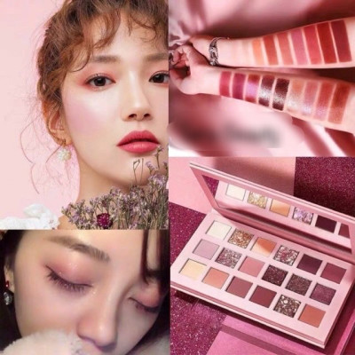 Kẻ mắt 18 màu gồm 12 màu lì và 6 màu nhũ mềm mịn ,siêu bám da ,không bị trôi ,lem  , dụng cụ trang điểm ,có thể phối màu yêu thích giúp đôi mắt nổi bật hơn , tôn lên vẻ đẹp ngọt ngào nữ tính  