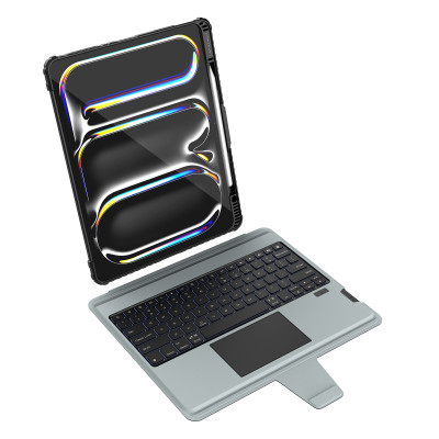 Bao Da Kèm Bàn Phím cho iPad Pro 11 inch & iPad Pro 13 inch M4 2024 Nillkin Bumper Combo Case Keyboard (Có Đèn Nền Backlit Keyboard) - Hàng Chính Hãng