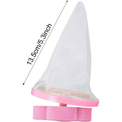 Combo 5 phao lọc rác cặn bẩn máy giặt gom rác lồng giặt giúp sạch hơn tăng tuổi thọ máy - 5 phao lưới hồng 