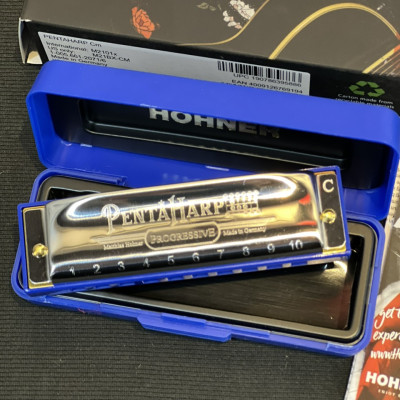 Kèn harmonica diatonic 10 lỗ Penta harp hãng Hohner-Nhập Đức