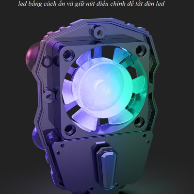 Quạt Tản Nhiệt Điện Thoại FL01 - Làm Mát Nhanh, Công Suất Lớn - Chuyên Dành Cho Game Thủ - Hàng Nhập Khẩu