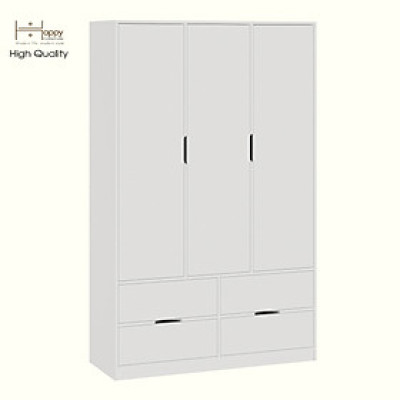 HAPPY FURNITURE ,Tủ lưu trữ 3 cửa mở - LAYLA , TCM_274 , 119cm x 45cm x 190cm DxRxC