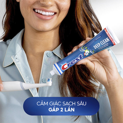 Kem đánh răng Crest Plus (153g) - Hàng chính hãng