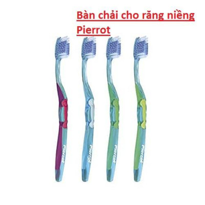 [ Mua 2 tặng 1 set kit ] Pierrot Bàn chải dành cho người niềng răng