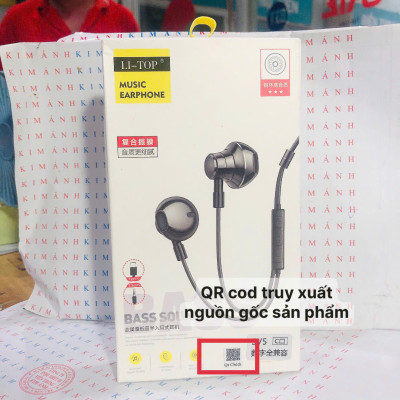 Tai nghe kim loại Rio Tinto Li-Top SV5 chân Type C, điều chỉnh âm thanh trầm giải mã kỹ thuật số, hàng chính hãng