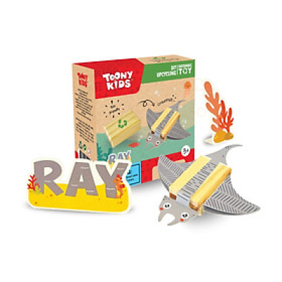 Bộ Đồ Chơi DIY TOONYKIDS Phiêu Lưu Đại Dương Sea Animal Ray Cho Bé TN00124-004 [Tặng Kèm Sticker]
