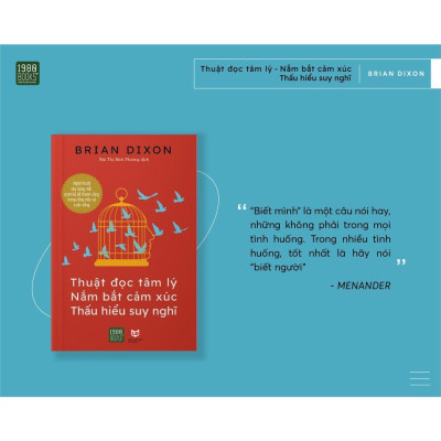 Thuật Đọc Tâm Lý, Nắm Bắt Cảm Xúc, Thấu Hiểu Suy Nghĩ - Bản Quyền