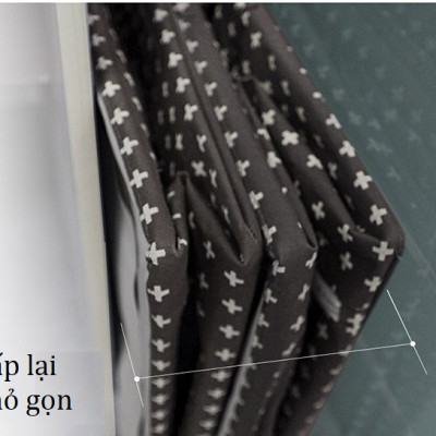 COMBO 2 TÚI ĐỰNG QUẦN ÁO KHUNG THÉP 88L-LIVING BOX 88L