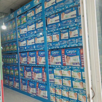 (Dán Vào Mặt Trong Tã Dán Hoặc Quần) - Combo 6 Gói Miếng Lót Bổ Sung Caryn 20 Miếng -Miếng Lót Tiết Kiệm Caryn 20 Miếng