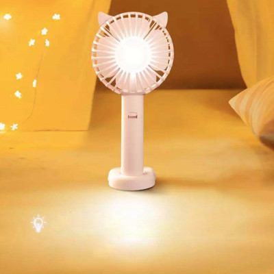 Quạt cầm tay tiện lợi gắn tai thỏ Damas N10 - Thiết kế dễ thương - Phù hợp tiêu chuẩn hiện đại (Giao màu ngẫu nnhiên)