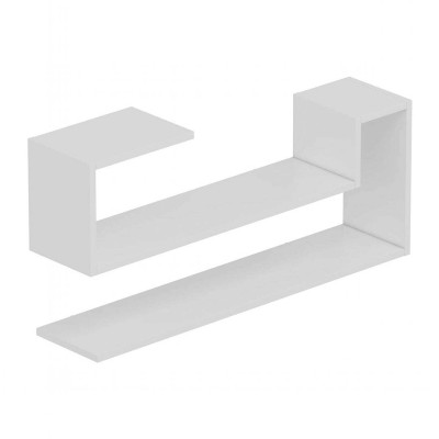 Giá sách treo tường gỗ công nghiệp SMLIFE Whitebeard