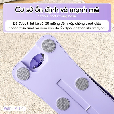 PB-1101 Pilates yoga đa chức năng mới, tập thể dục tại nhà, cơ bụng, dây lưng, dụng cụ cánh tay, máy làm đẹp chân