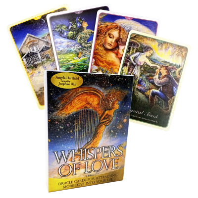 {KÈM QUÀ TẶNG} Bộ Bài Bói Tarot Whispers of Love Oracle Cards Cao Cấp
