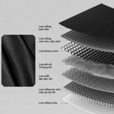 Ghế mặt trăng tựa đầu xếp gọn multi gear Blackdog CBD2300JJ024