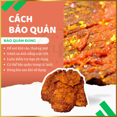 KHÔ BÒ MIẾNG TÂN LỘC PHÁT ÍT CAY 1KG