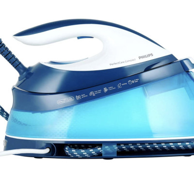 Bàn Ủi Hơi Nước Tự Chỉnh Nhiệt Độ Philips PerfectCare GC7840/20, Tiết Kiệm Năng Lượng Tới 35%, Công Suất 2400W - Hàng Nhập Khẩu