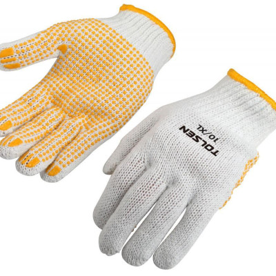 BỘ 12 BAO TAY VẢI CHẤM CAO SU 700g TOLSEN 45006 - HÀNG CHÍNH HÃNG